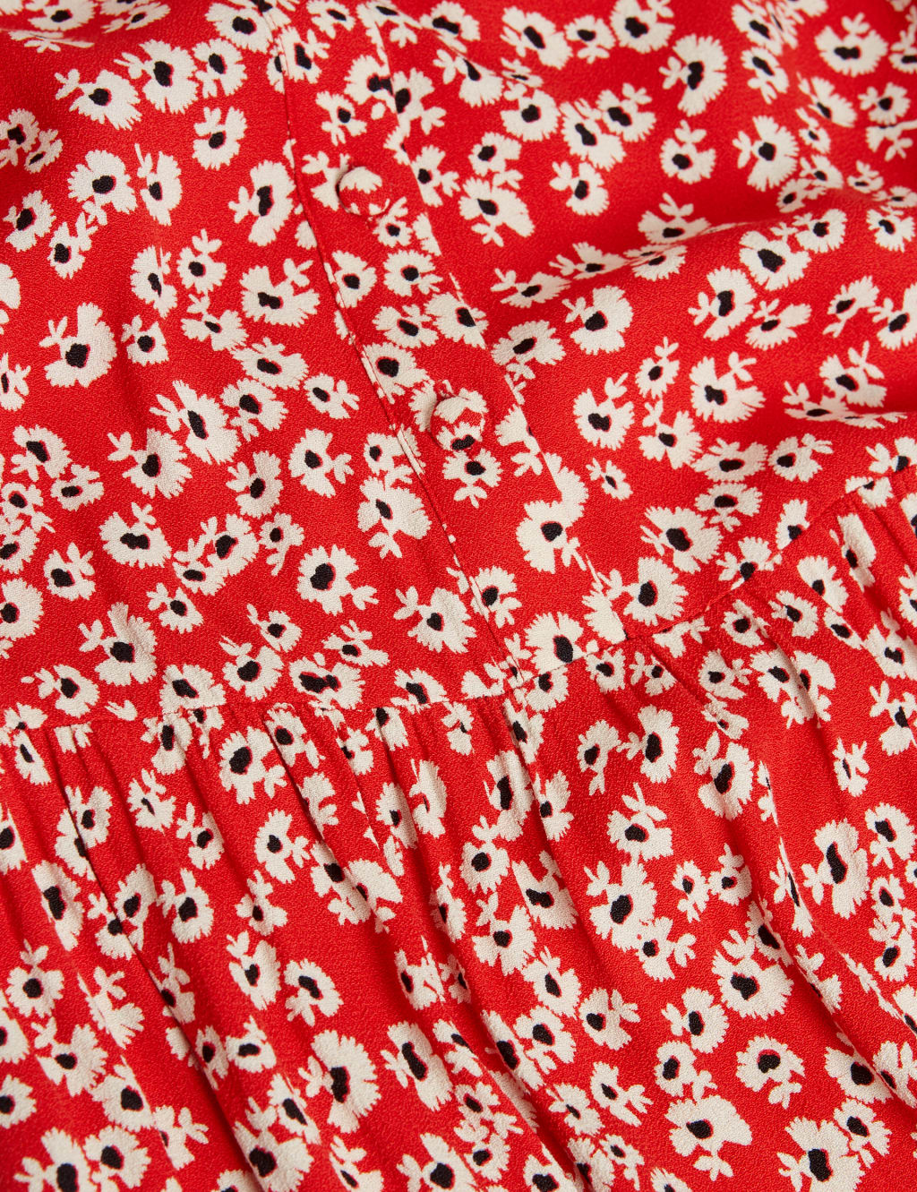 Ditsy Floral Midaxi Tiered Dress 6 of 7