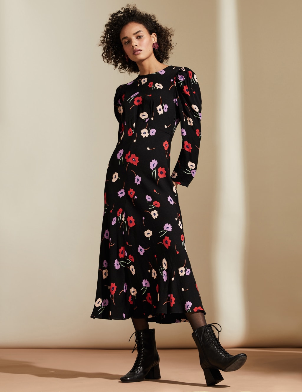 Floral Midaxi Tea Dress 1 of 6
