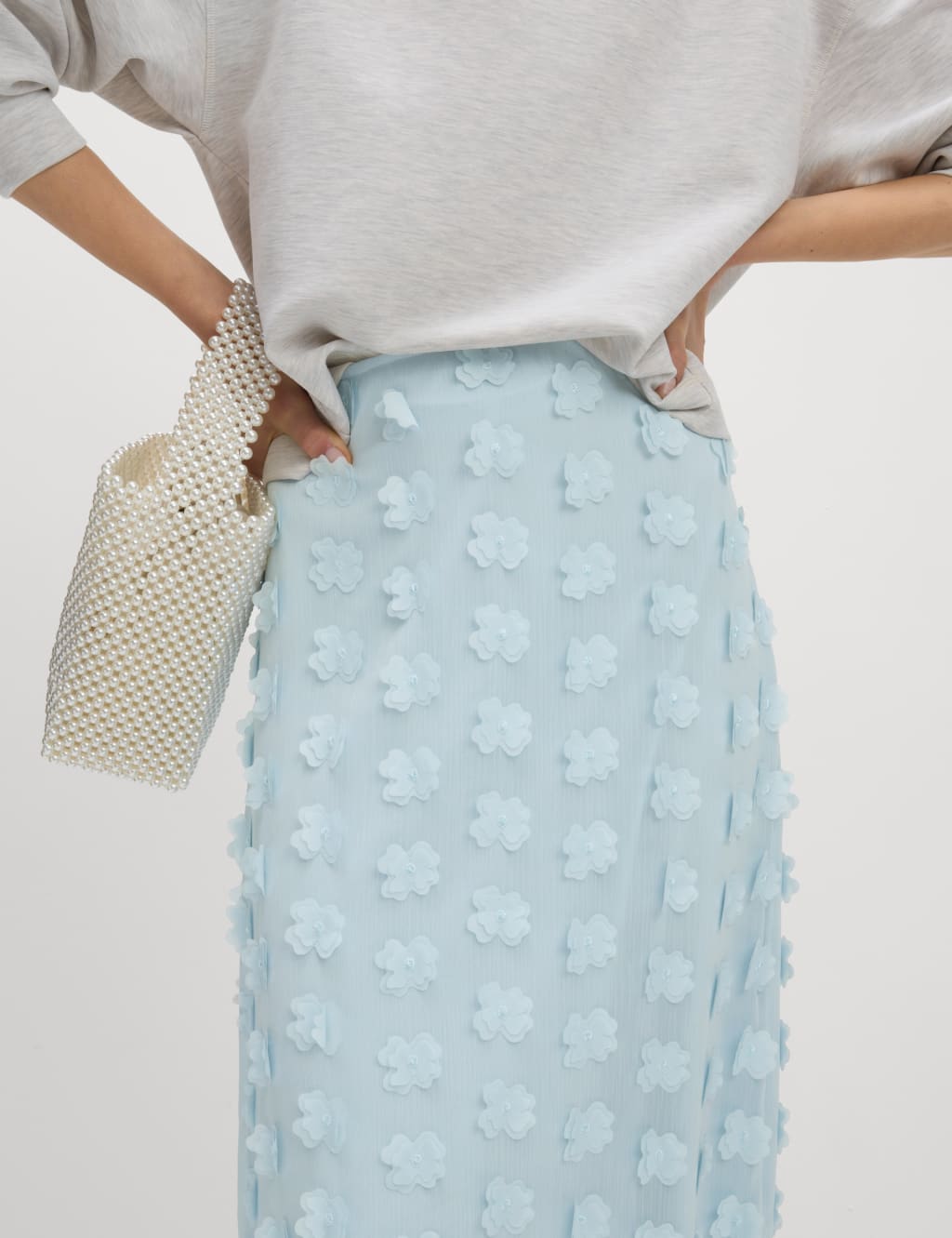 Embellished Midaxi Column Skirt 3 of 6