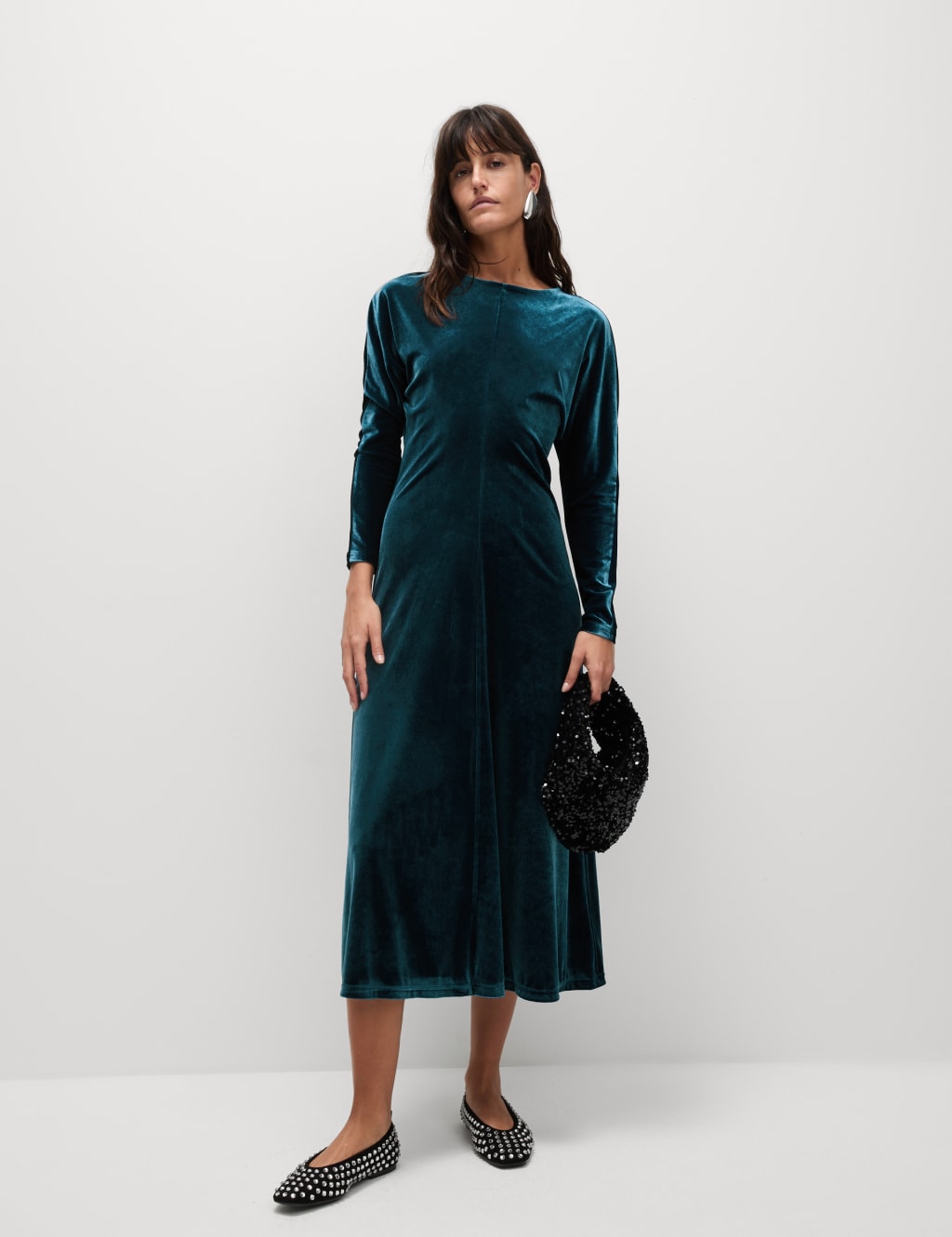 M&s velvet dress shop