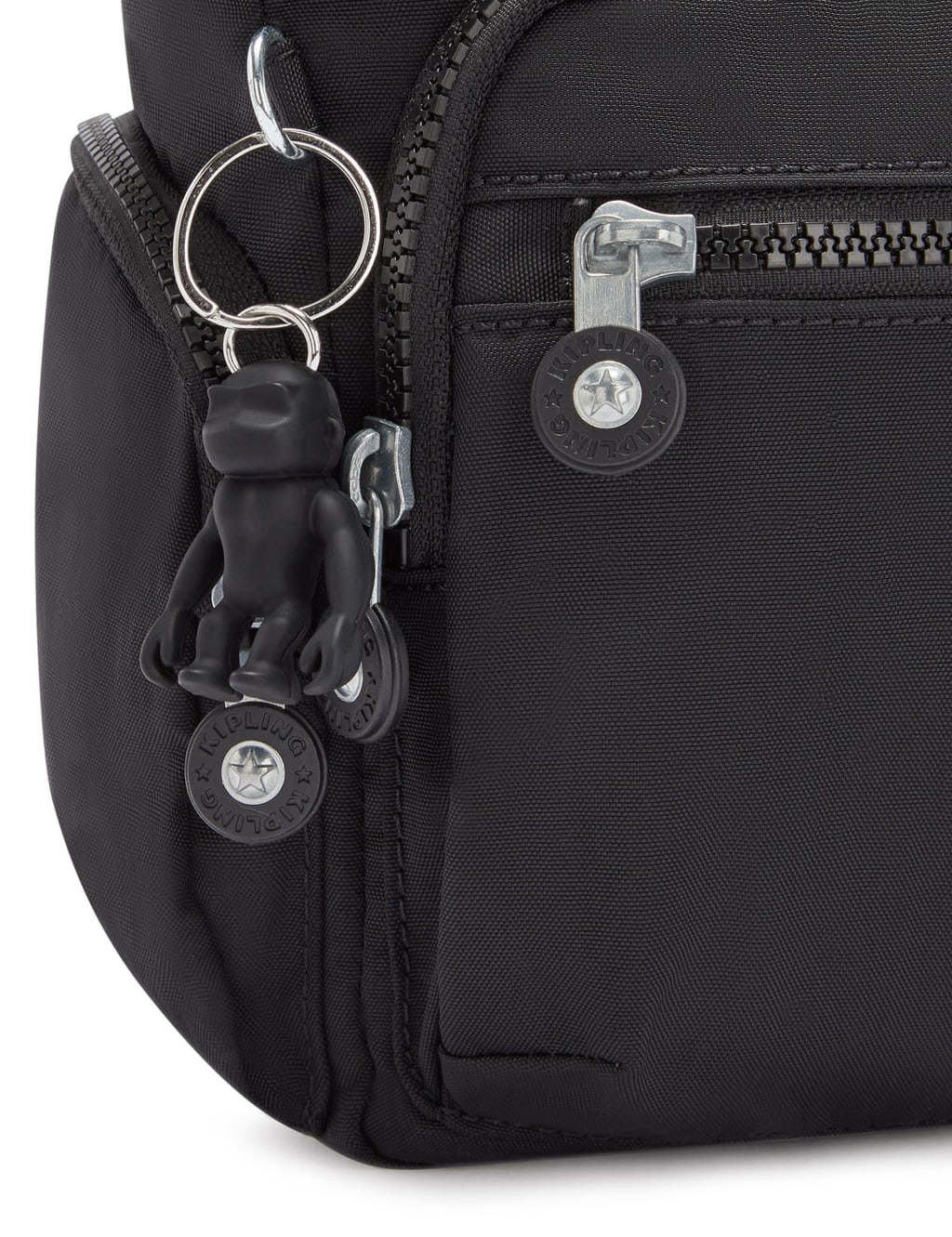 Kipling black crossbody bag clearance
