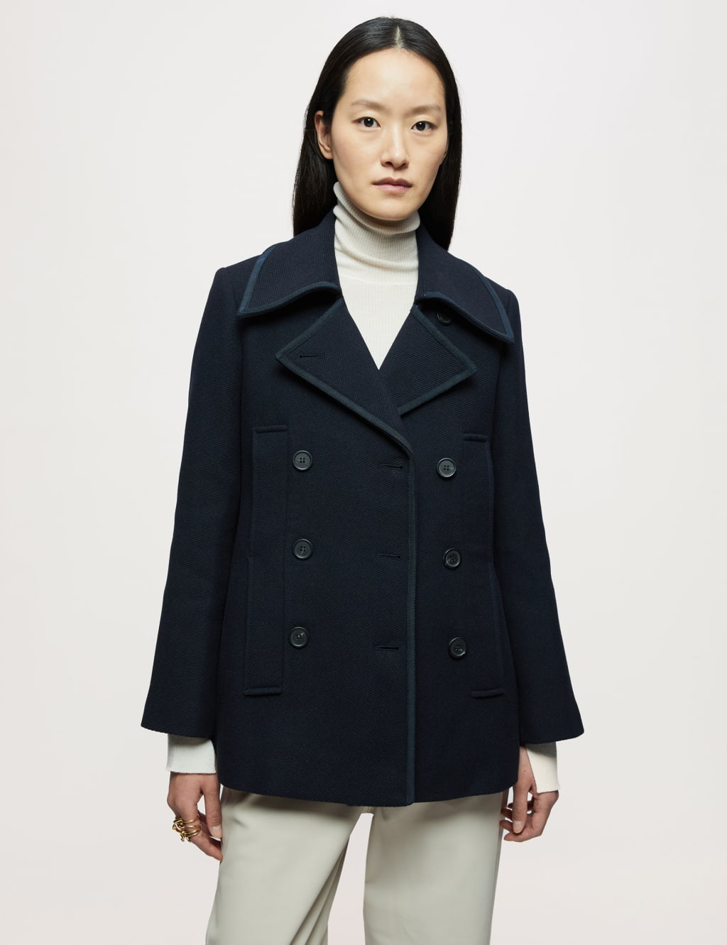 Jigsaw peacoat store