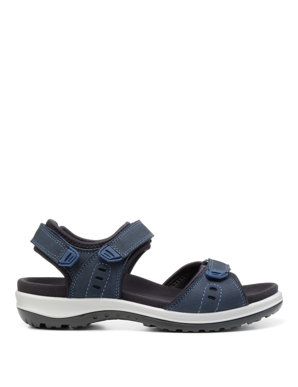 Walk II Leather Ankle Strap Riptape Sandals 1 of 4