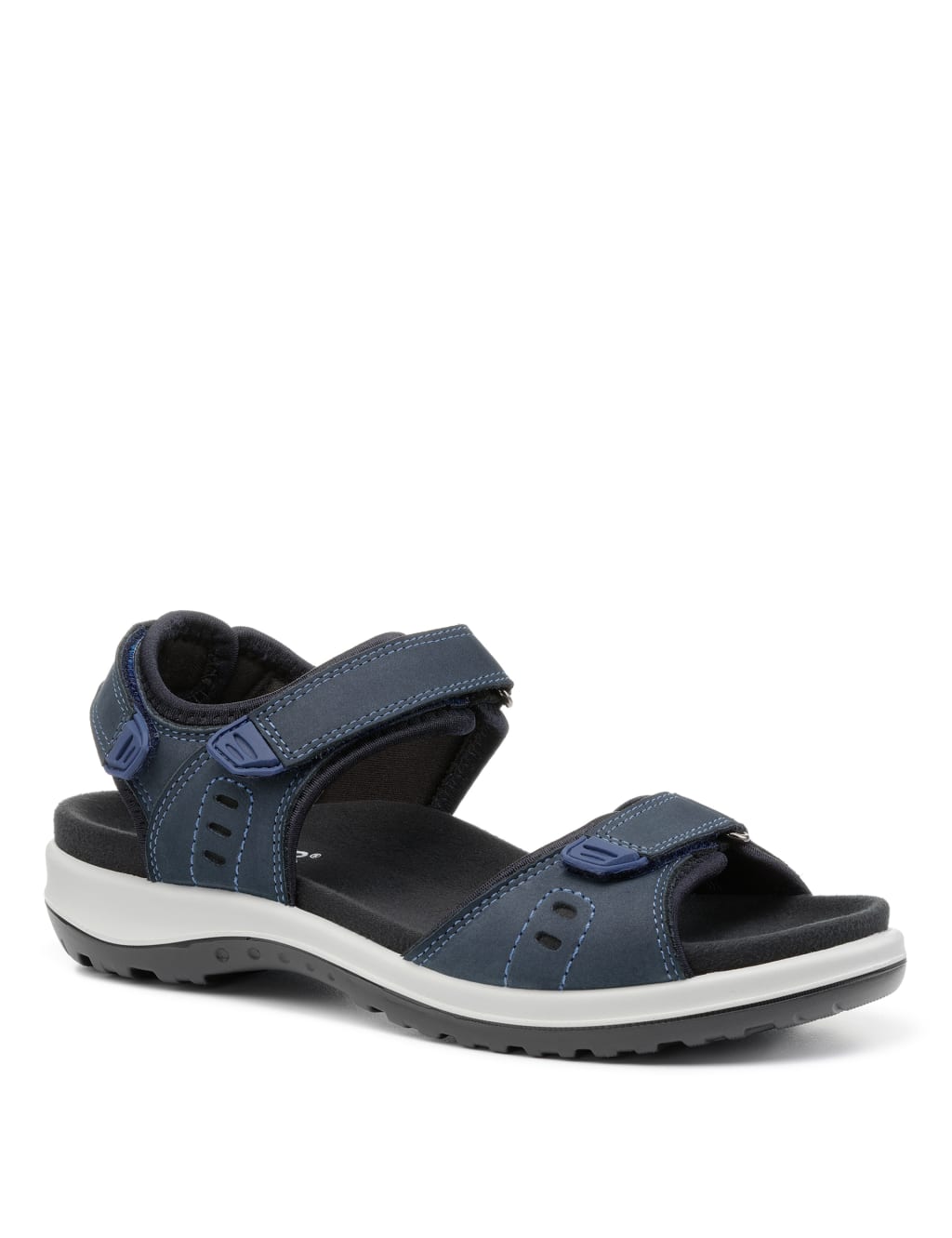 Walk II Leather Ankle Strap Riptape Sandals 3 of 4