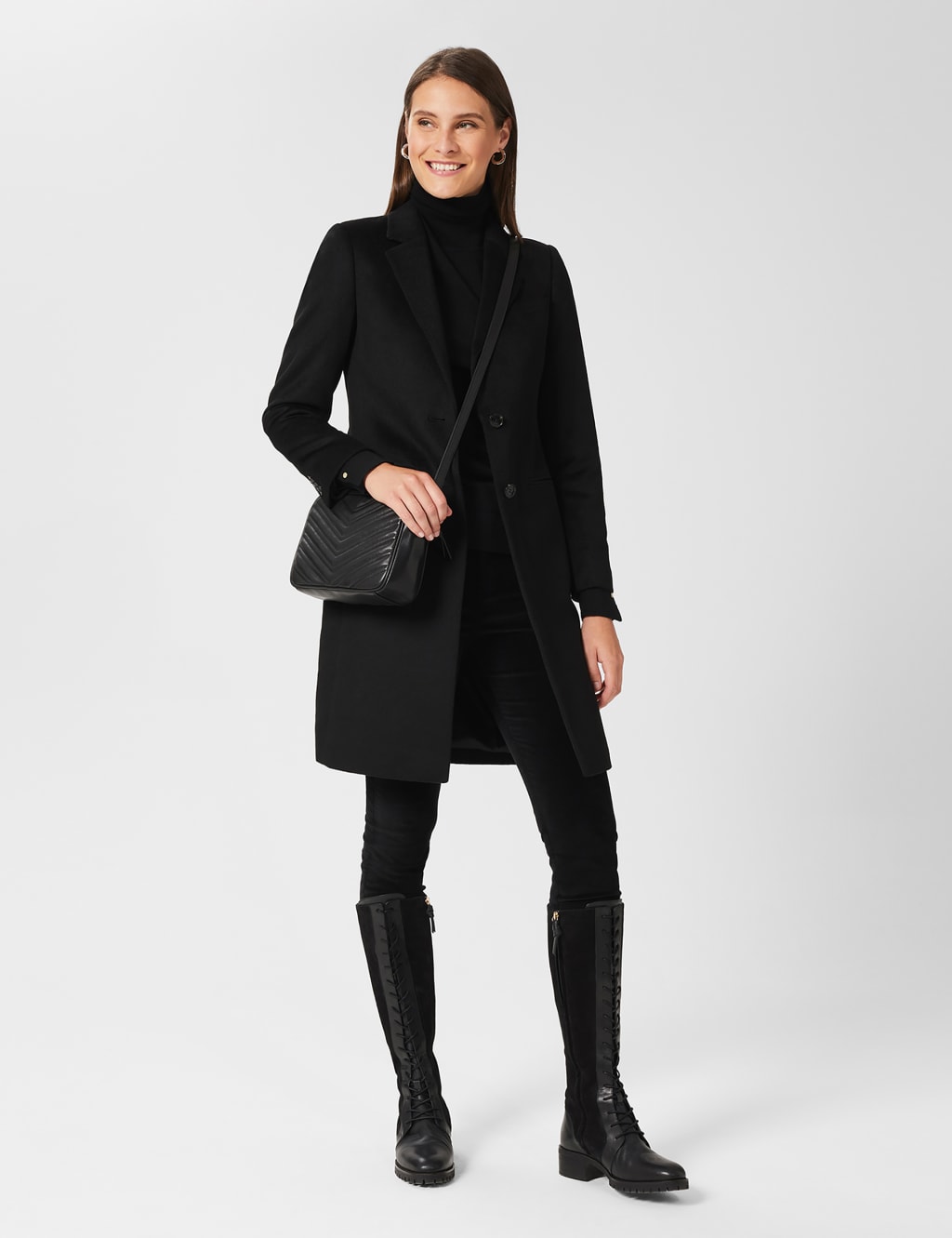 Tilda Pure Wool Single Breasted Coat 5 of 8