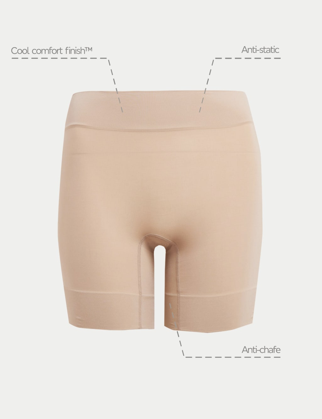 2pk Anti Chafe Shorts M S Collection M S