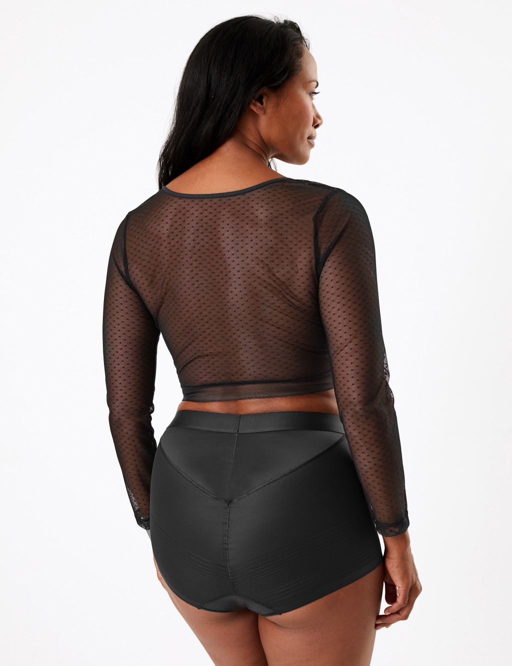 Light Control Diamond Mesh Armwear 3 of 5