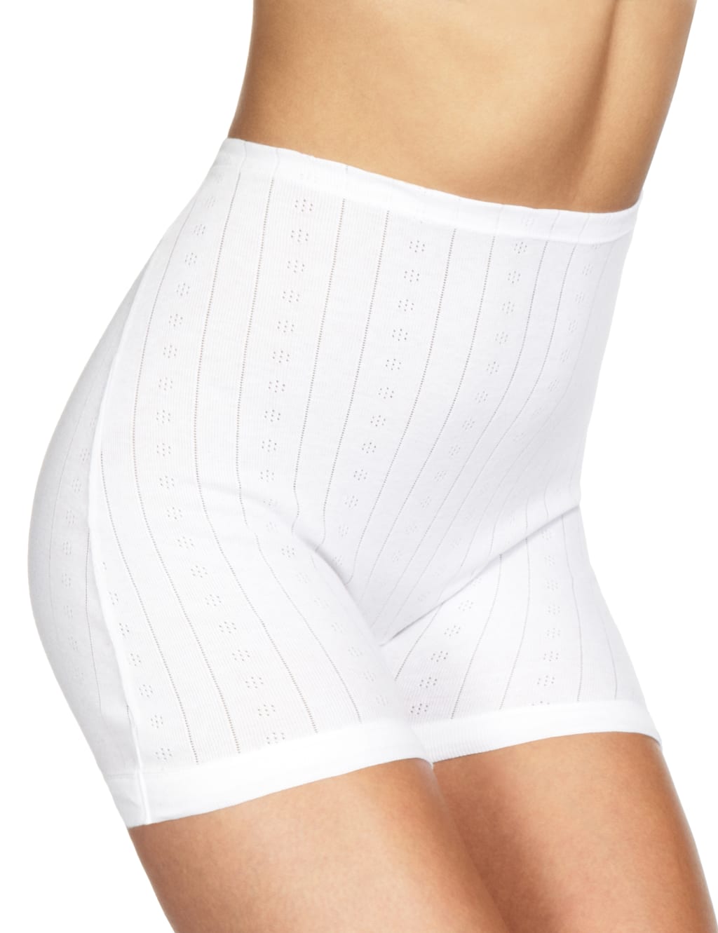 Cotton long leg panties top
