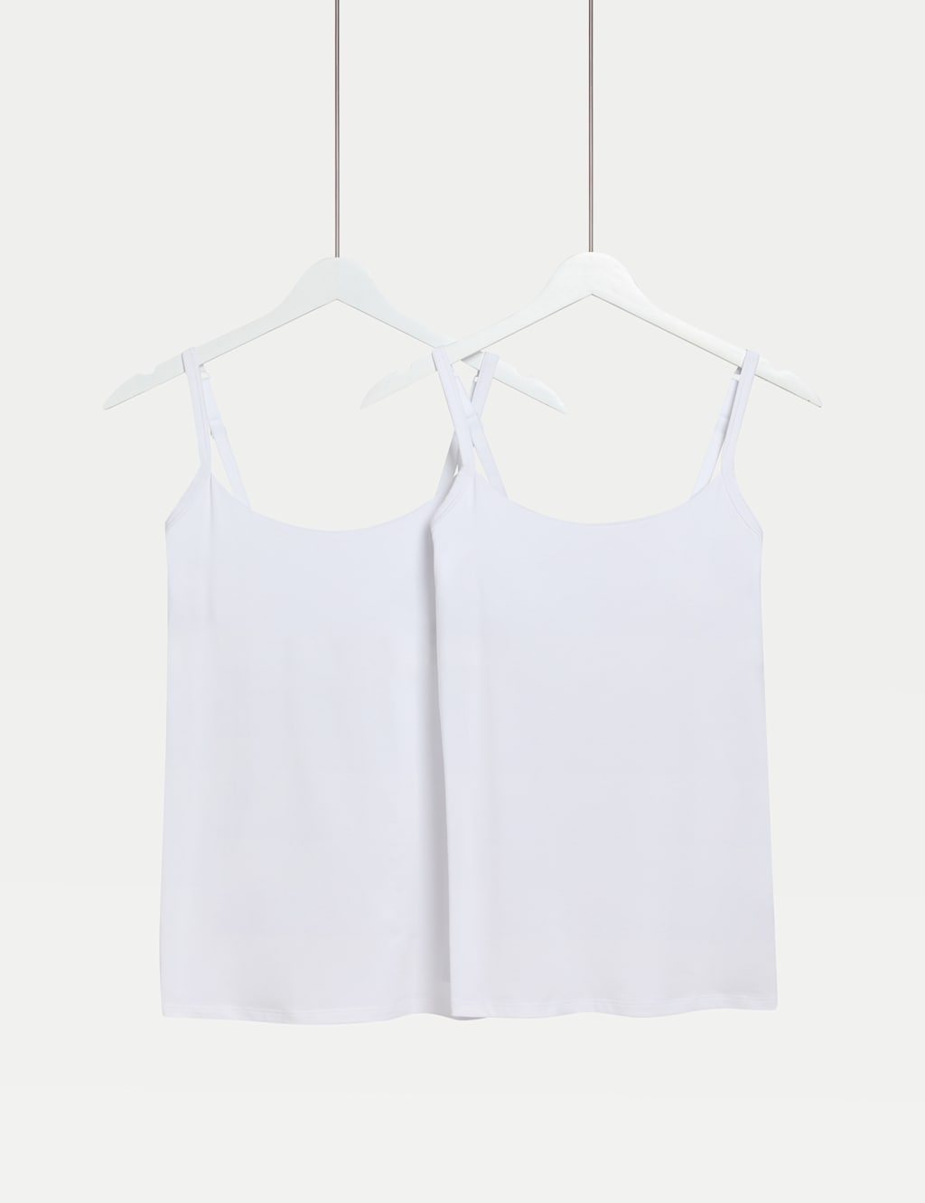 2pk Cotton Rich Secret Support™ Vests 1 of 5