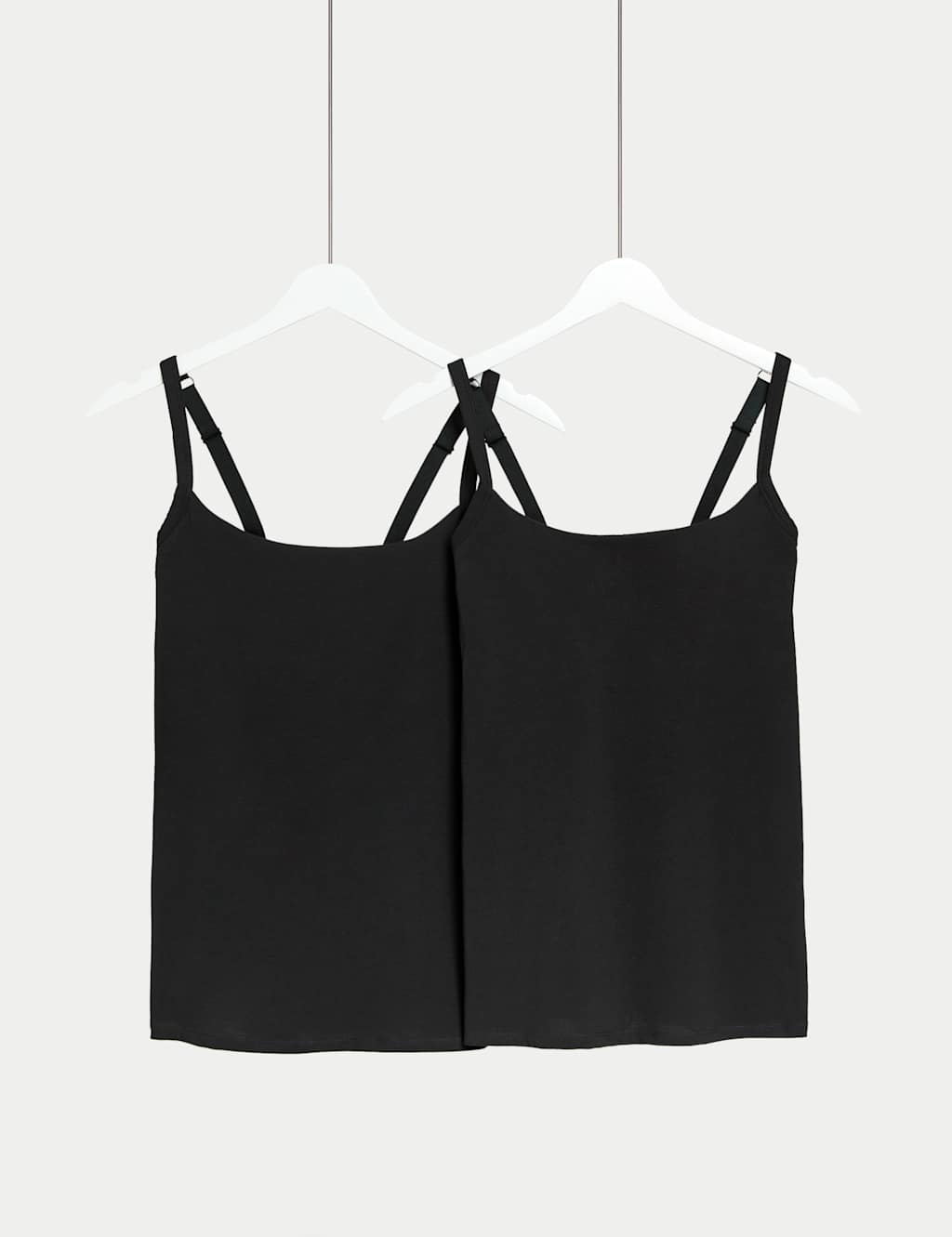 2pk Cotton Rich Secret Support Vests F+ 1 of 5