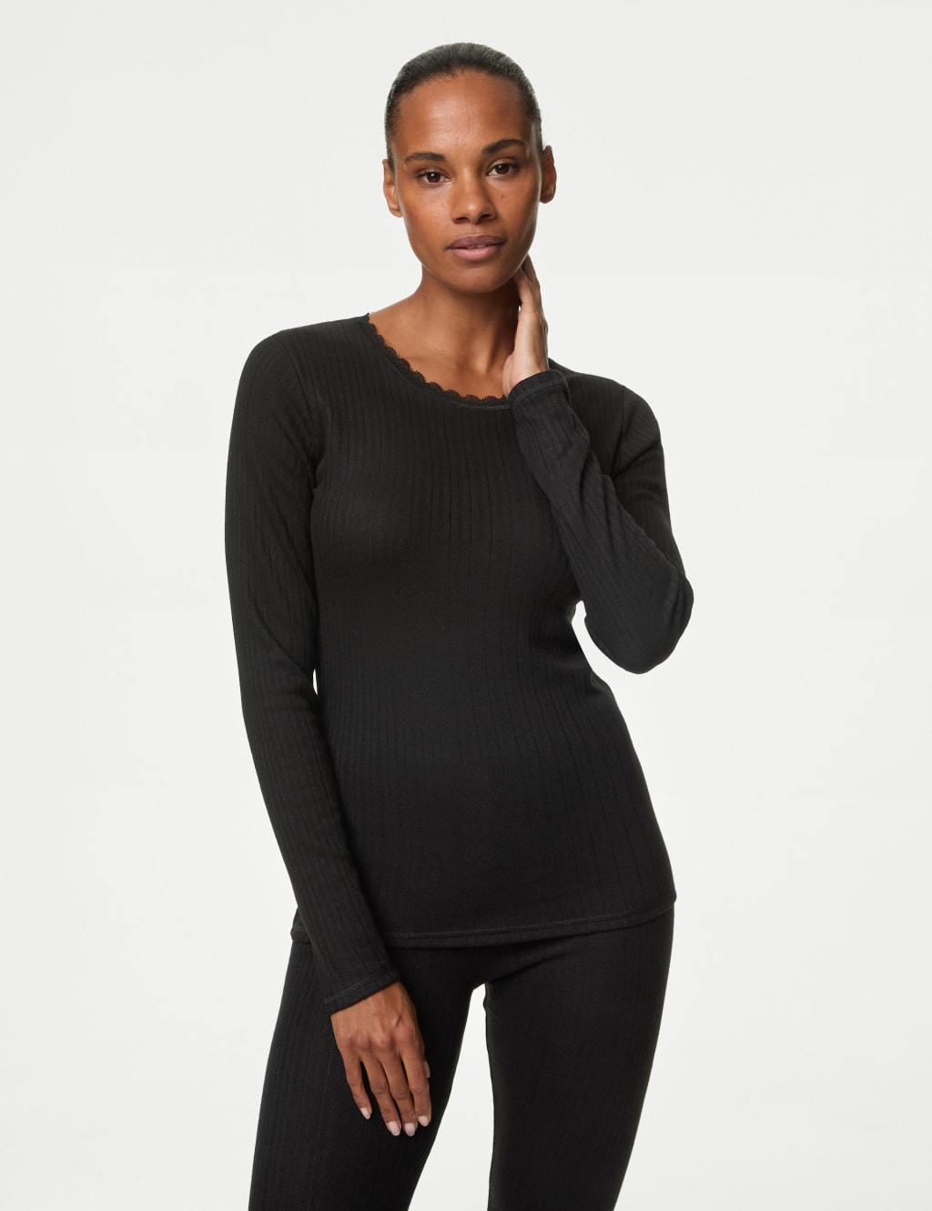 Marks and spencer ladies thermal vests hot sale