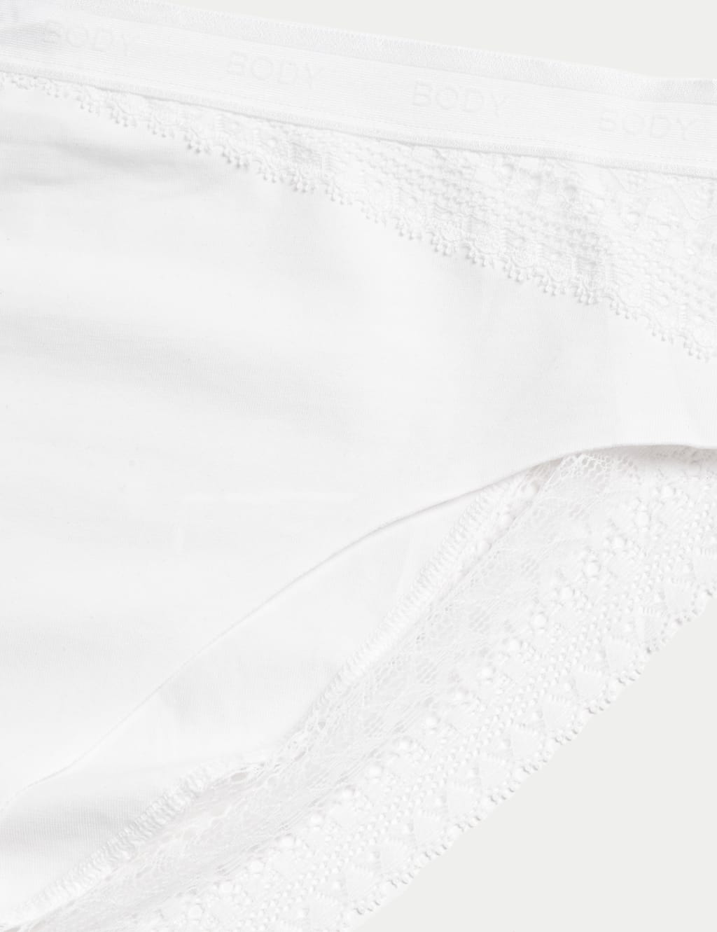 2pk Light Control Cotton Rich High Leg Knickers 2 of 2