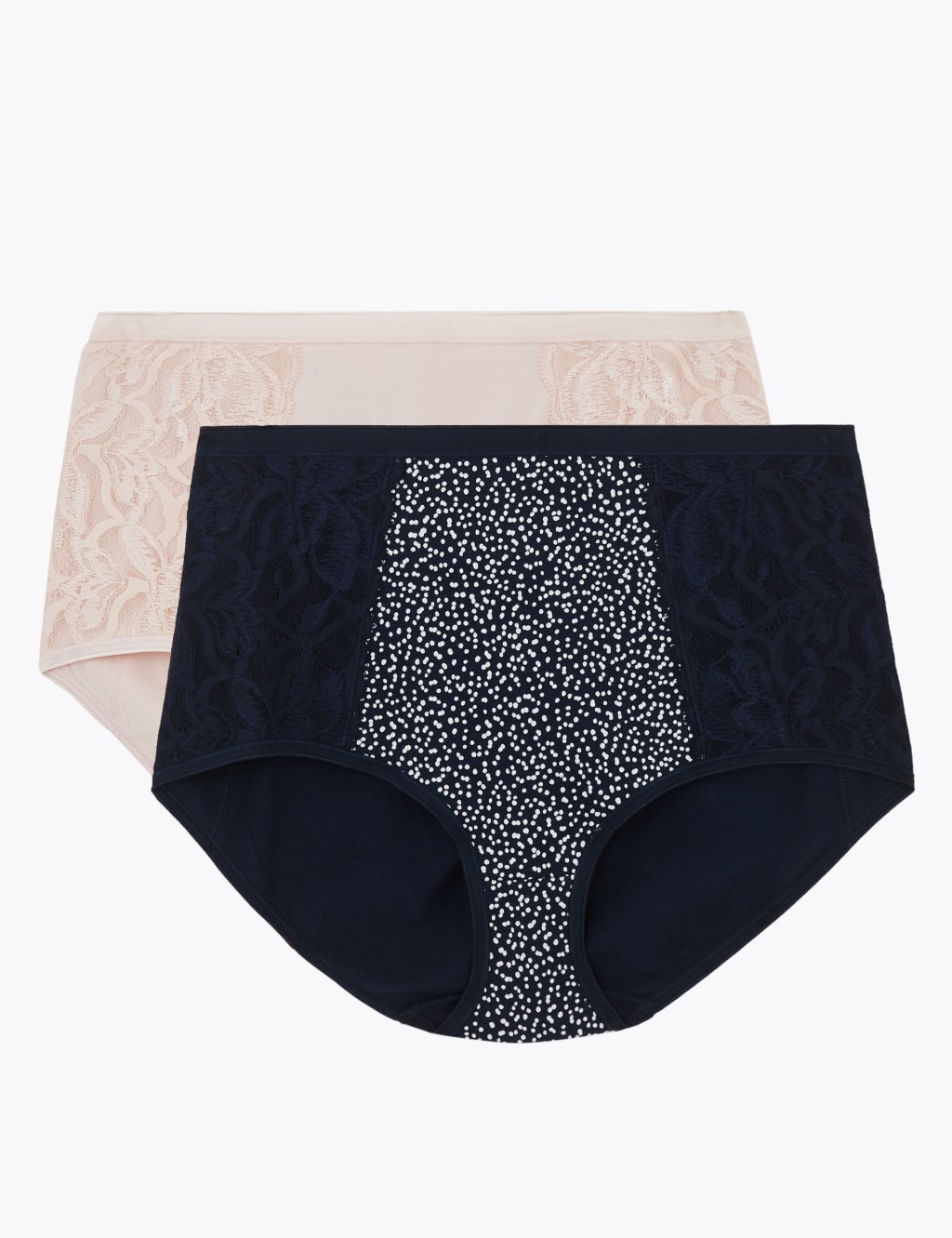2pk Firm Control Wild Blooms Full Briefs 2 of 4
