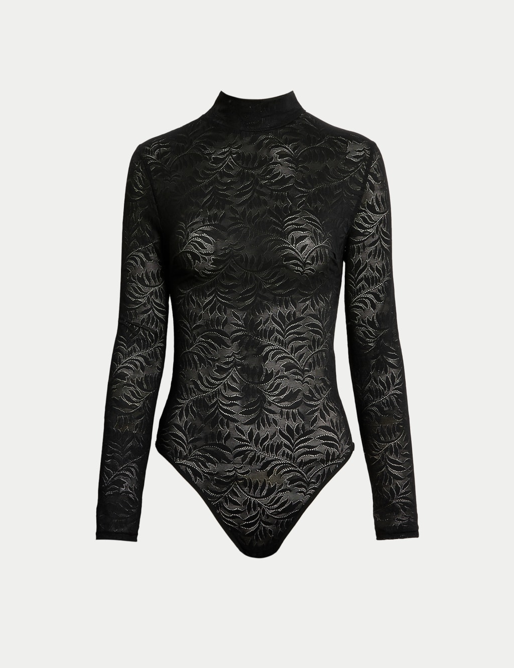 High neck lace bodysuit sales