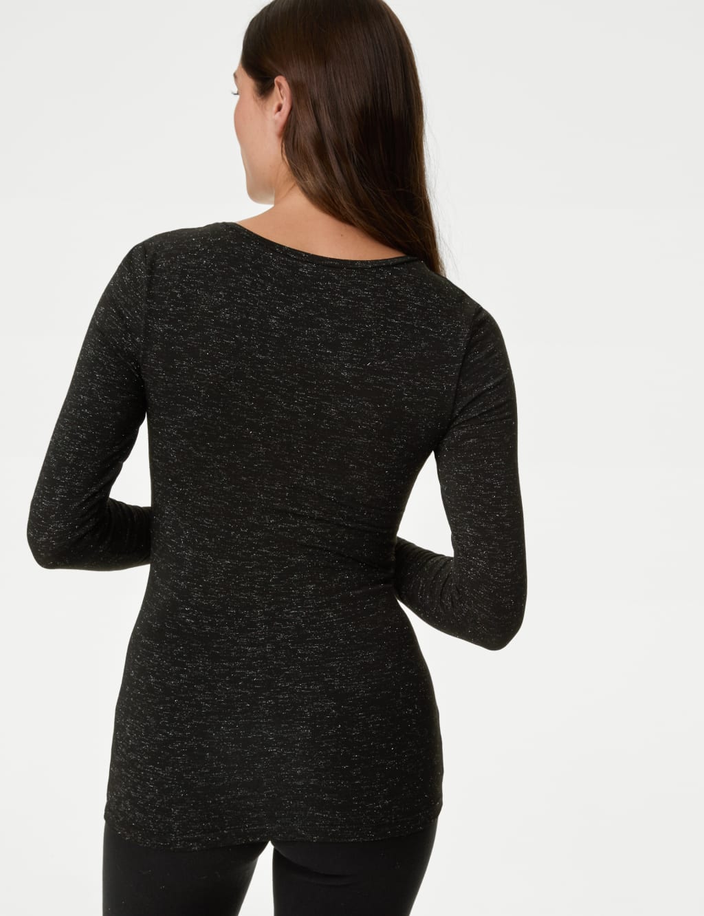 2pk Heatgen™ Light Sparkle Long Sleeve Tops 4 of 5