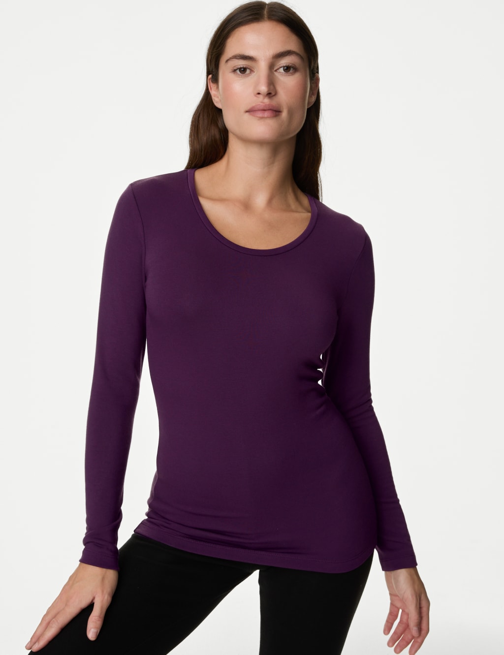 Heatgen™ Medium Thermal Scoop Neck Top 4 of 5