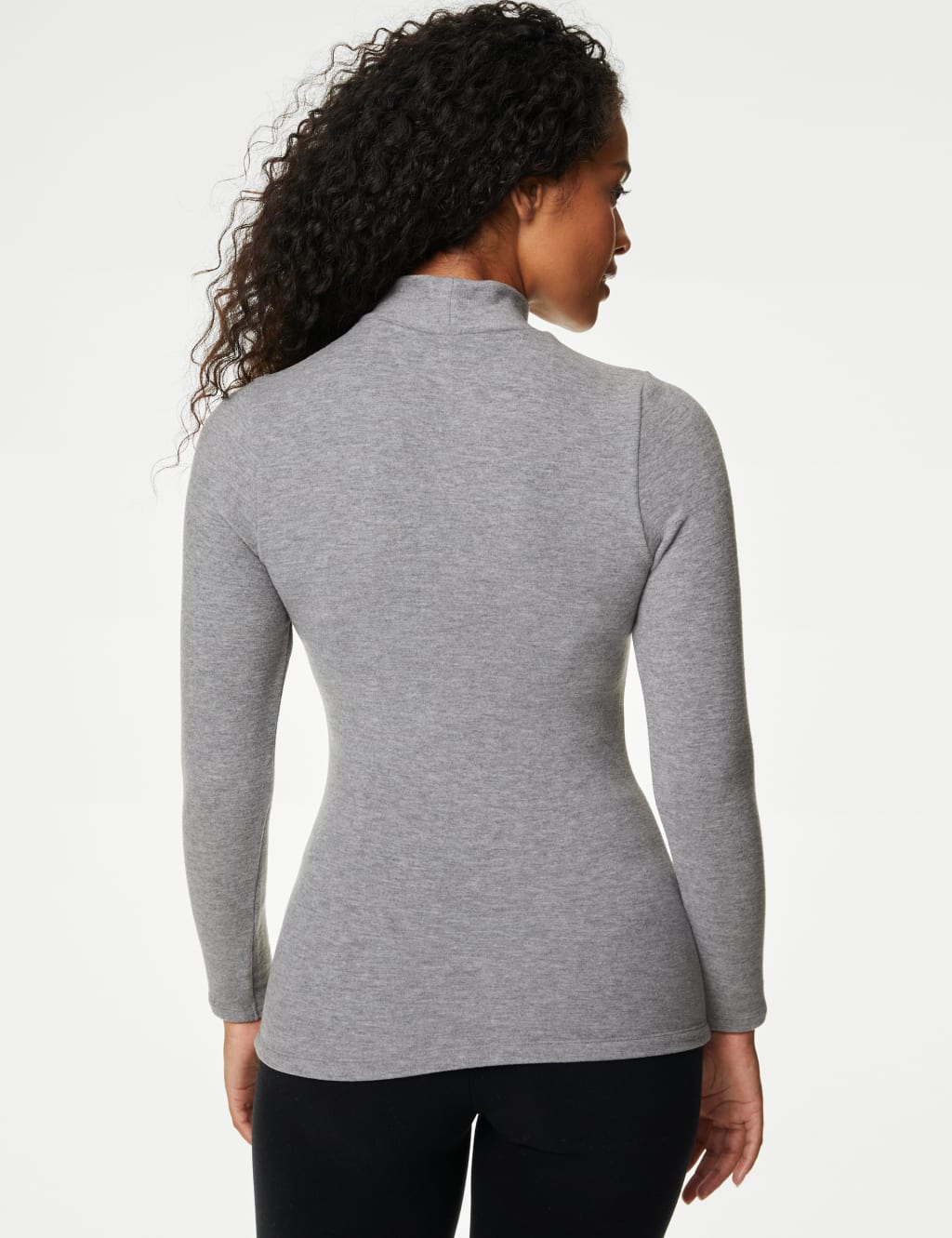 M&s thermal polo neck store