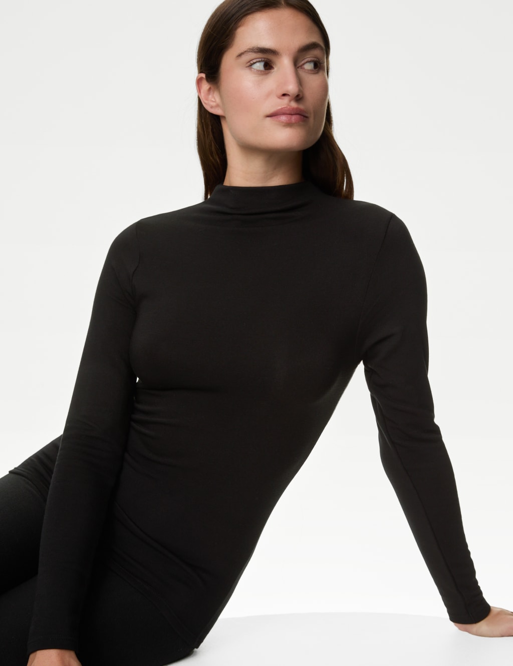 Thermal mock neck hotsell