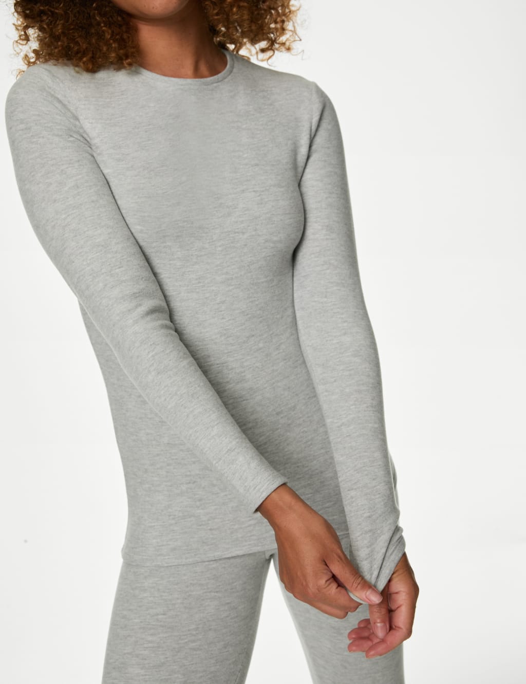 Thermal fleece top top