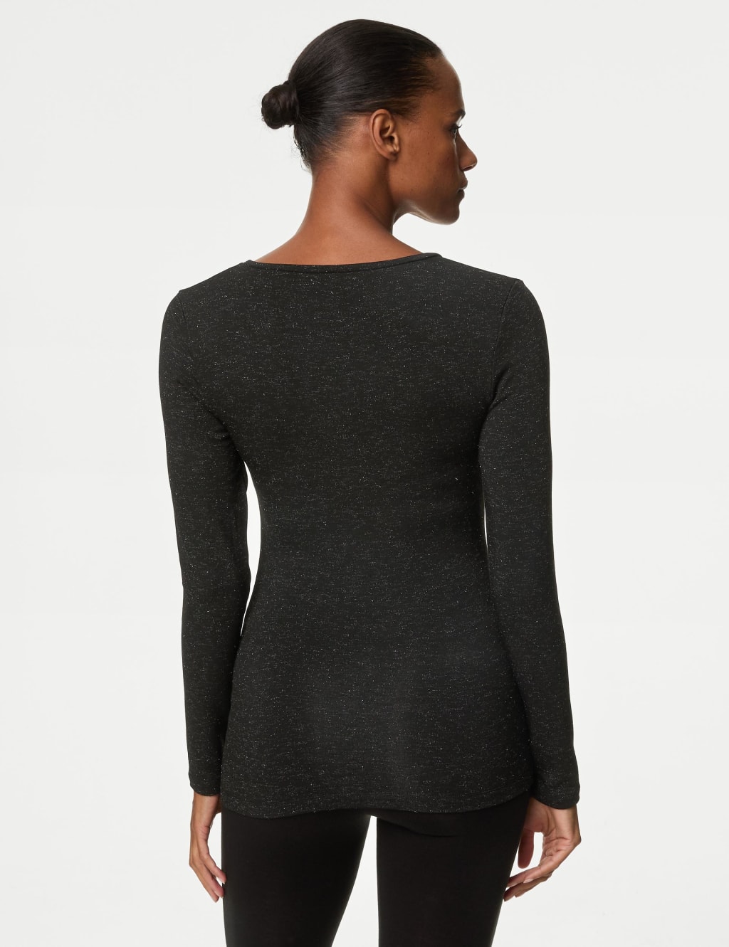 Heatgen Medium Thermal Long Sleeve Sparkle Top