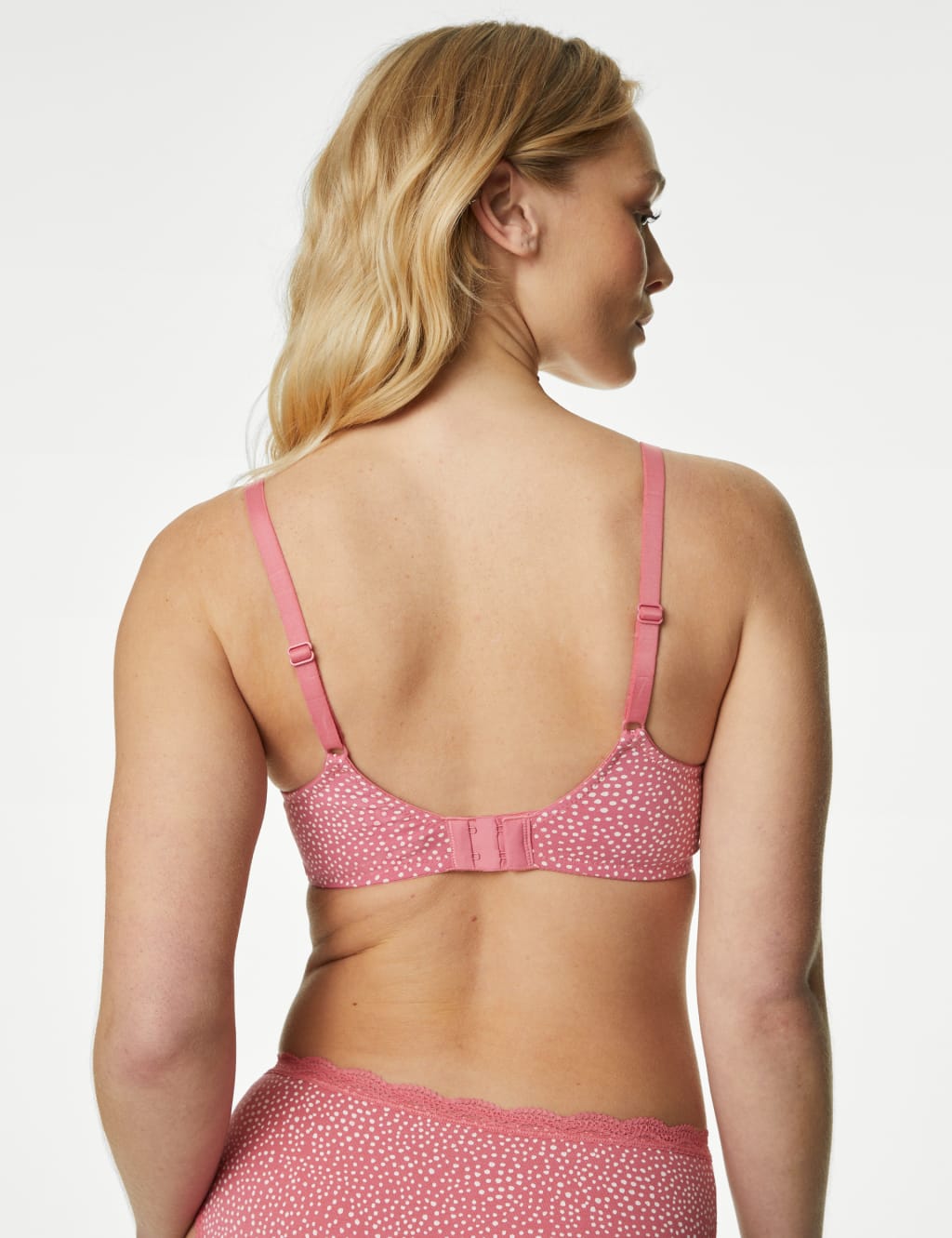 3pk Cotton Wired Plunge T Shirt Bras A E