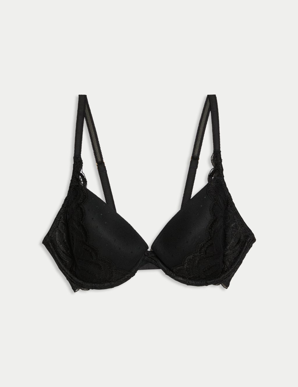 Amelia Lace Wired Plunge Bra (A-E) 2 of 6