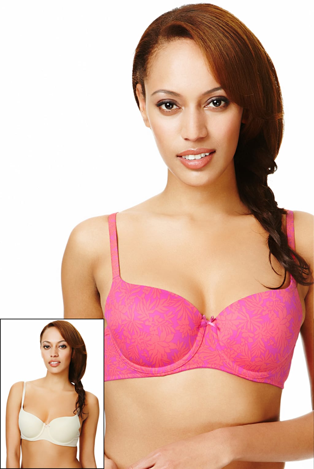 2 Pack Balcony T-Shirt Bras 1 of 2