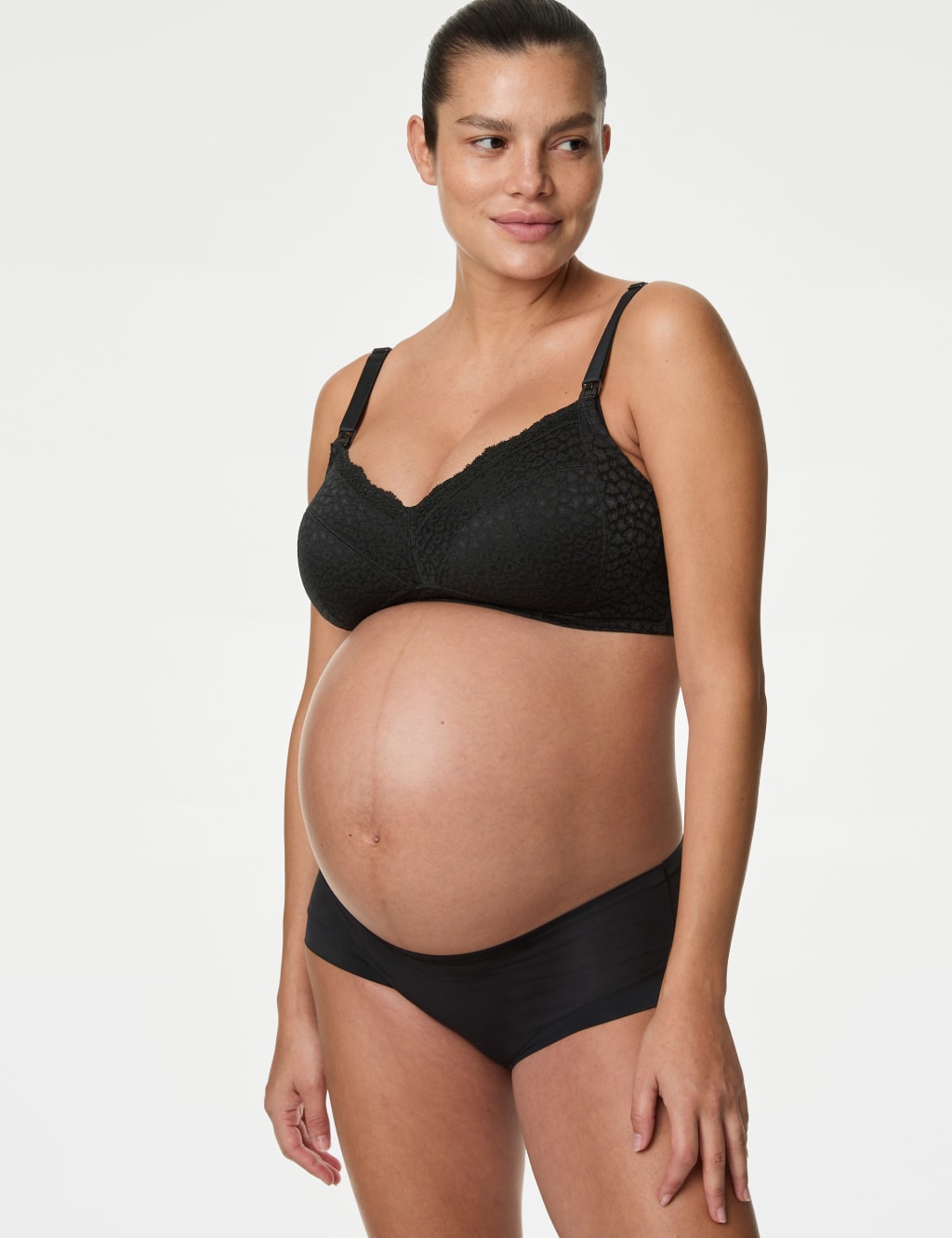 2pk Lace & Mesh Nursing Bras B-H 2 of 8