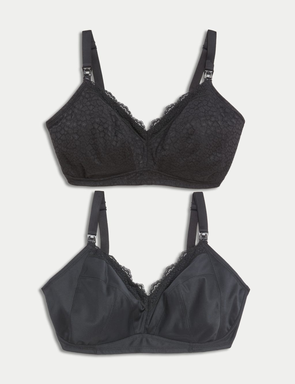 2pk Maternity Leak Proof Nursing Bras (B-H) 1 of 3