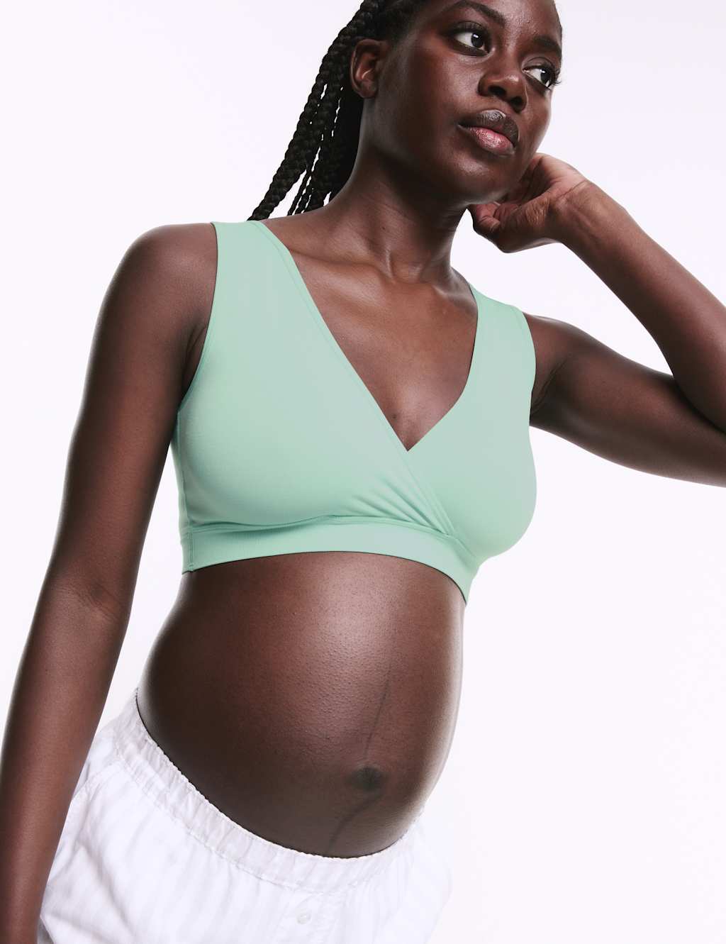 2pk Lounge Nursing Maternity Bras 2 of 7