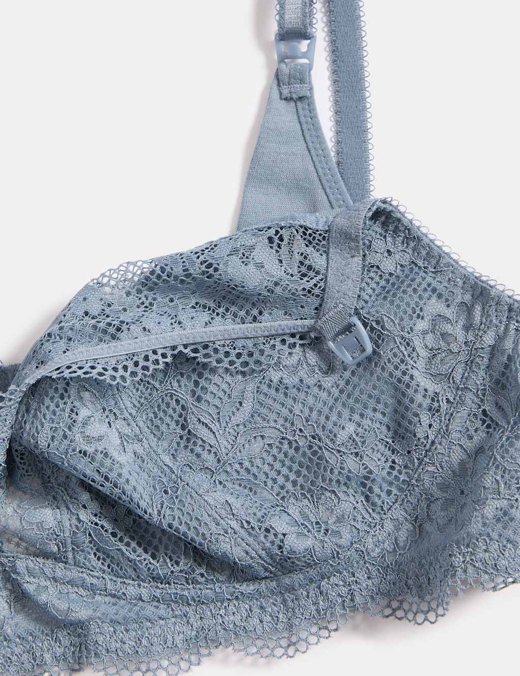 Jasmine Lace Non Wired Maternity Nursing Bra B-H 7 of 8