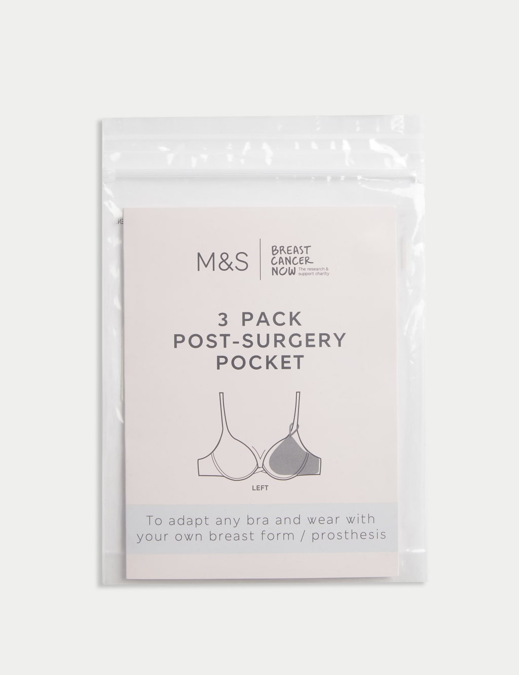 3pk Post Surgery Pockets (Left) 2 of 3