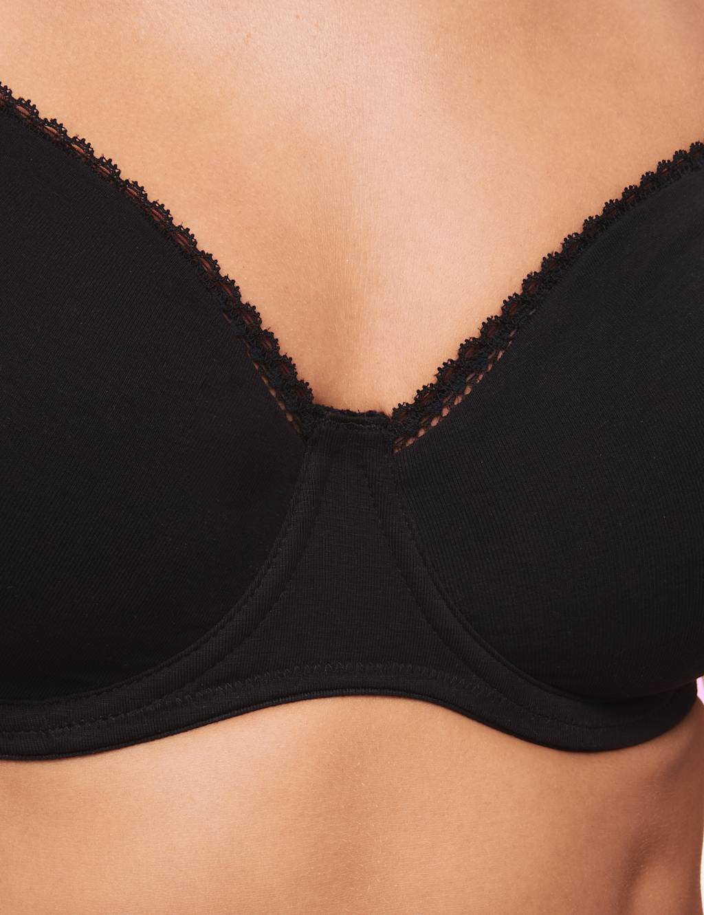 3pk Cotton Rich Wired Full Cup Bra A-E 3 of 7