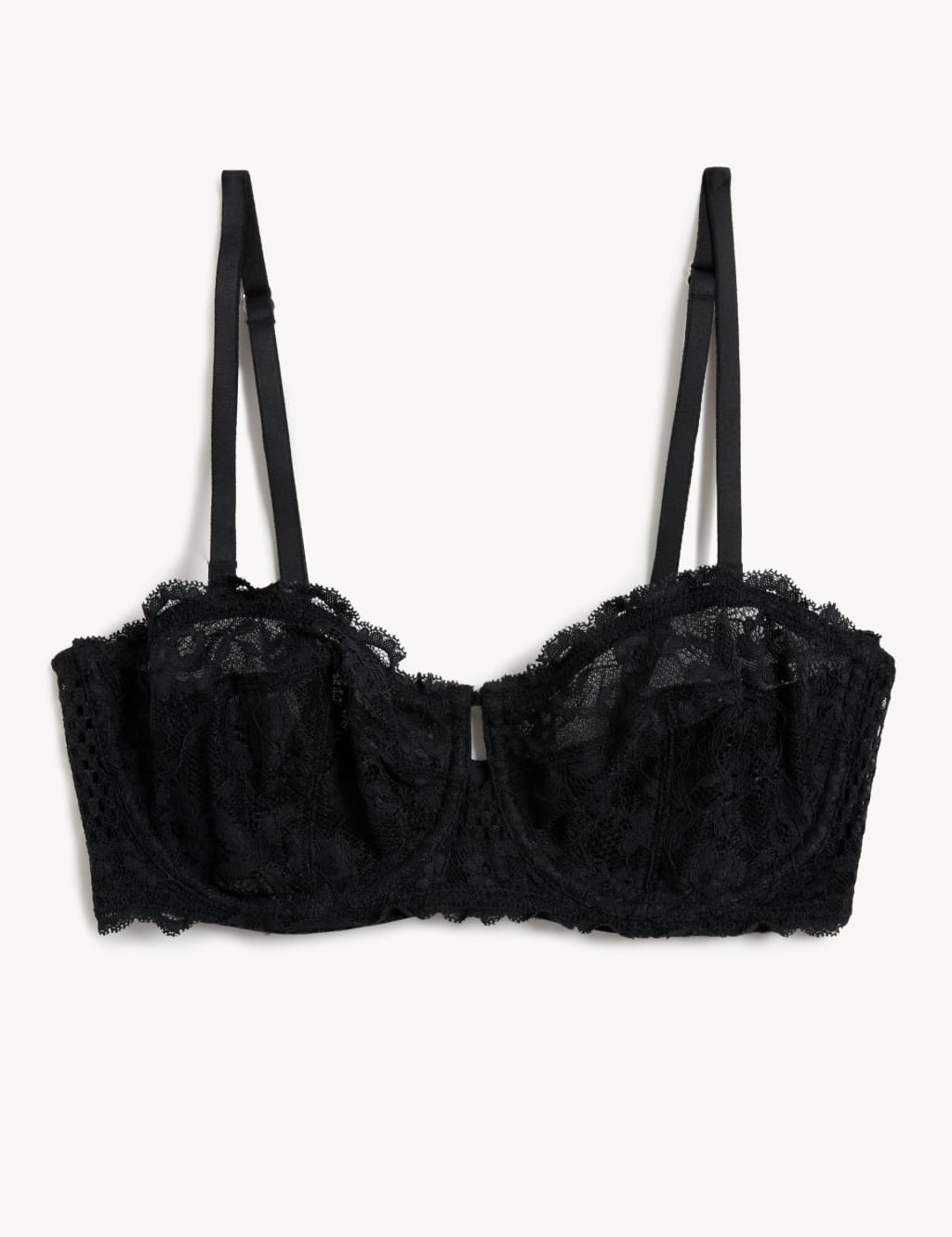 Lace Wired Strapless Bra A-E 2 of 7