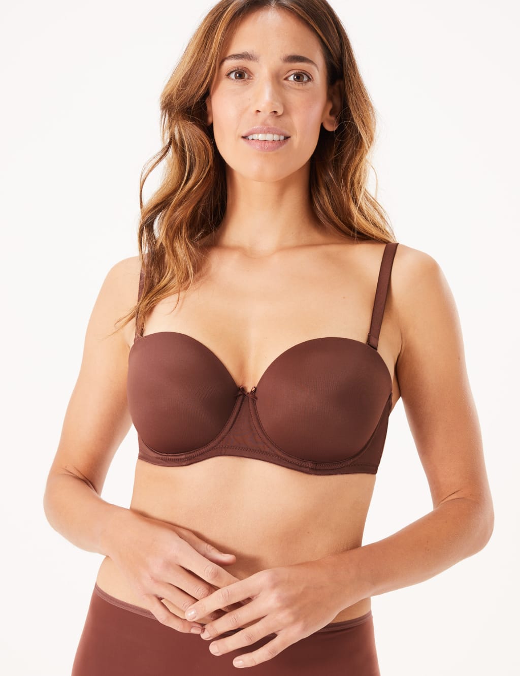 Padded Strapless Bra A-DD 1 of 9