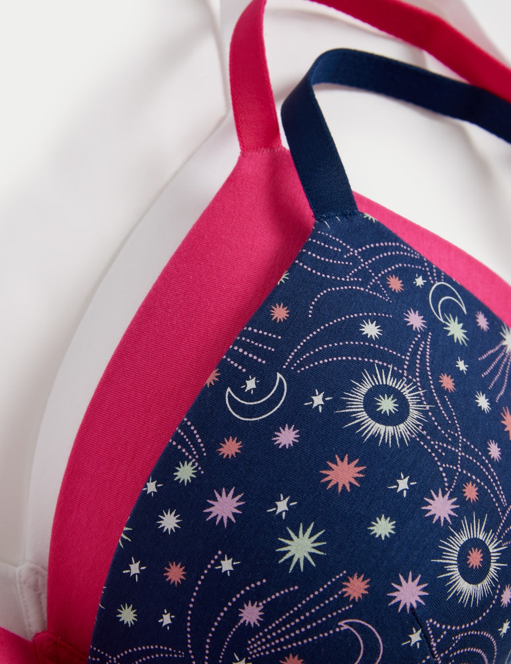 3pk Cotton Rich Non Wired T-Shirt Bras (A-E) 2 of 3