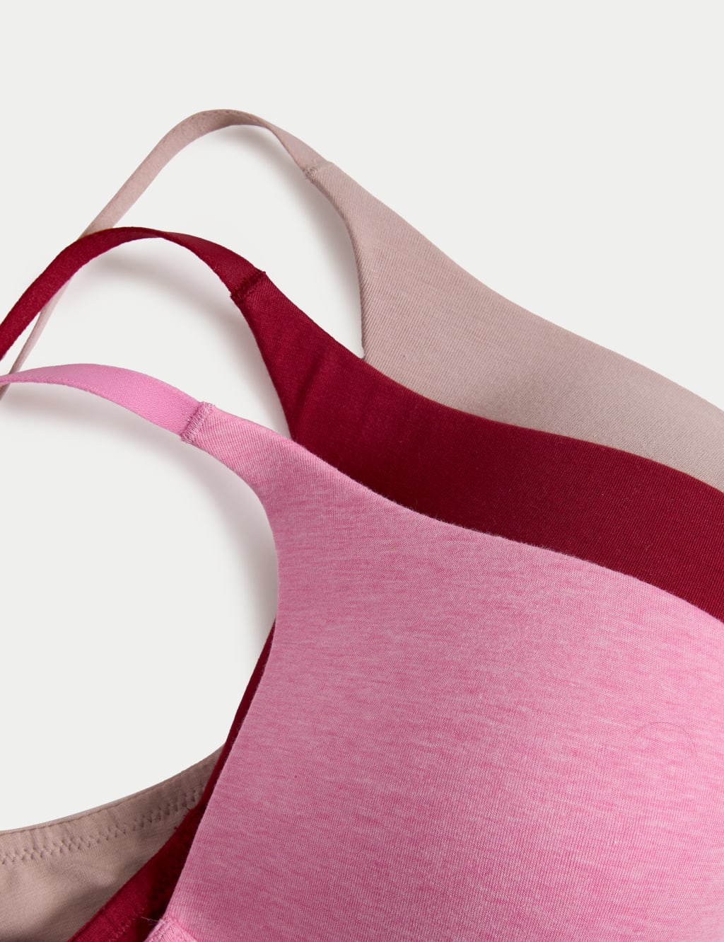 3pk Non Wired Plunge T-Shirt Bras A-E 6 of 7