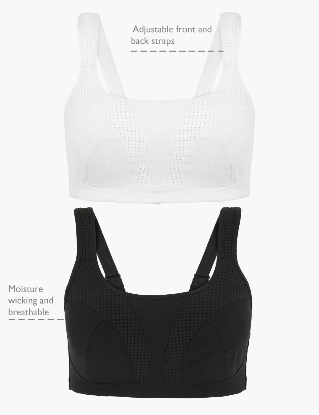 Marks and spencer sports bra sale clearance