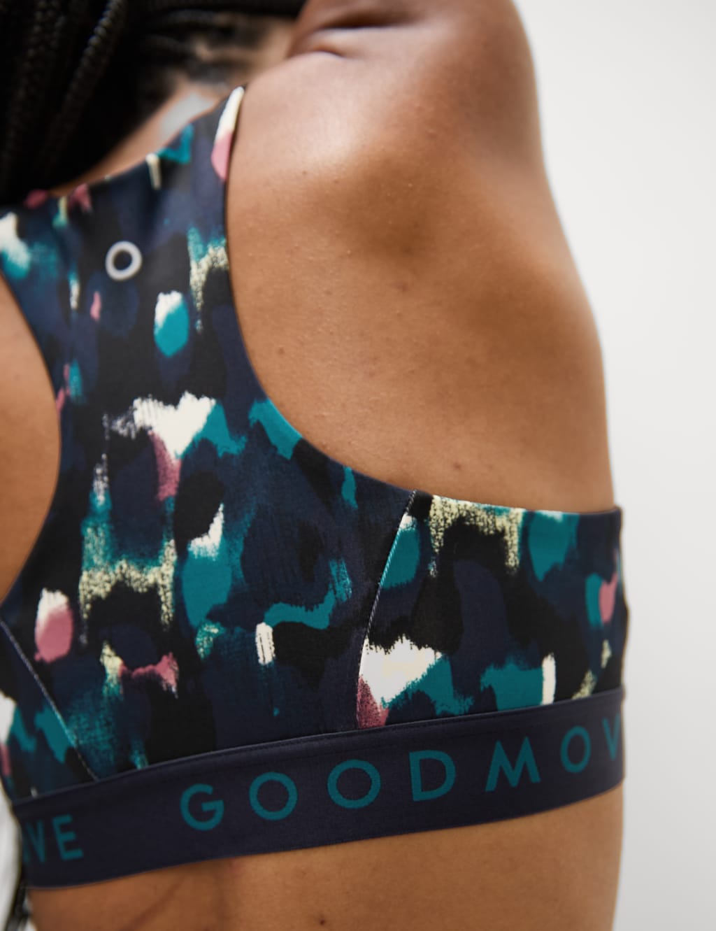 Ultimate Support Non Wired Sports Bra (A-H) 5 of 7