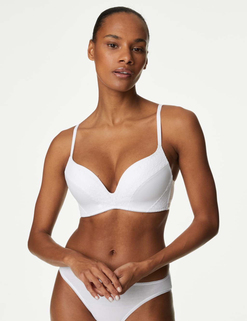 Cotton with Cool Comfort™ Push-Up Bra (A-E) 2 of 3