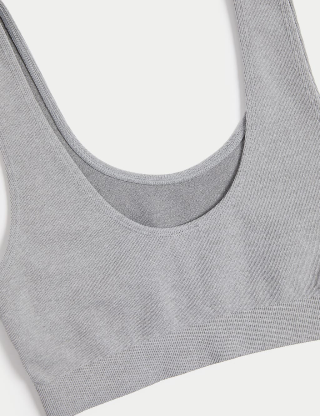 3pk Seamless Non Wired Crop Tops 6 of 6