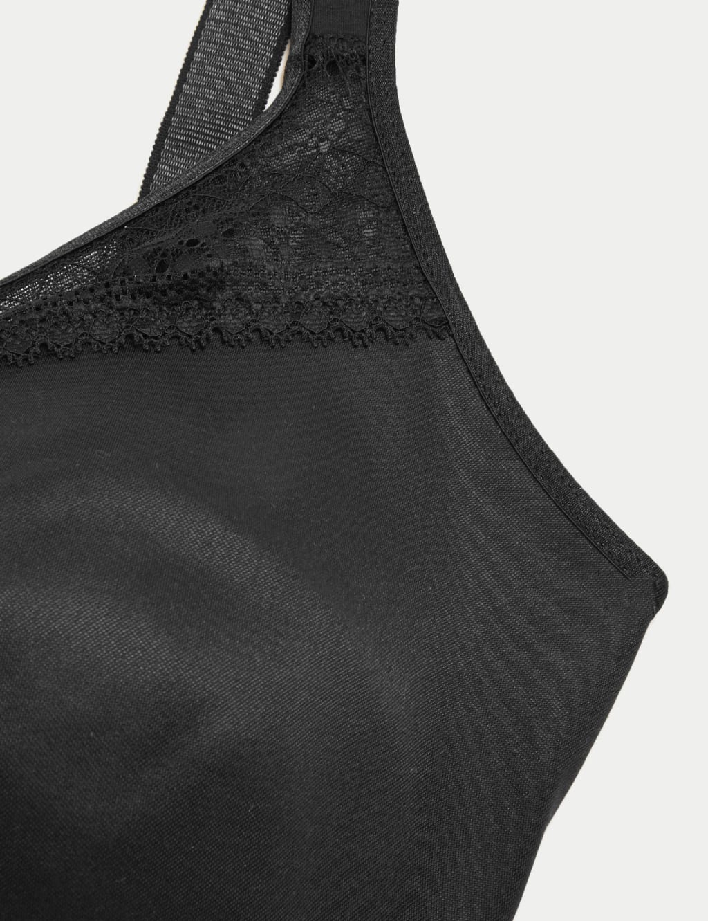 Cotton Blend & Lace Non Wired Total Support Bra B-H 6 of 8