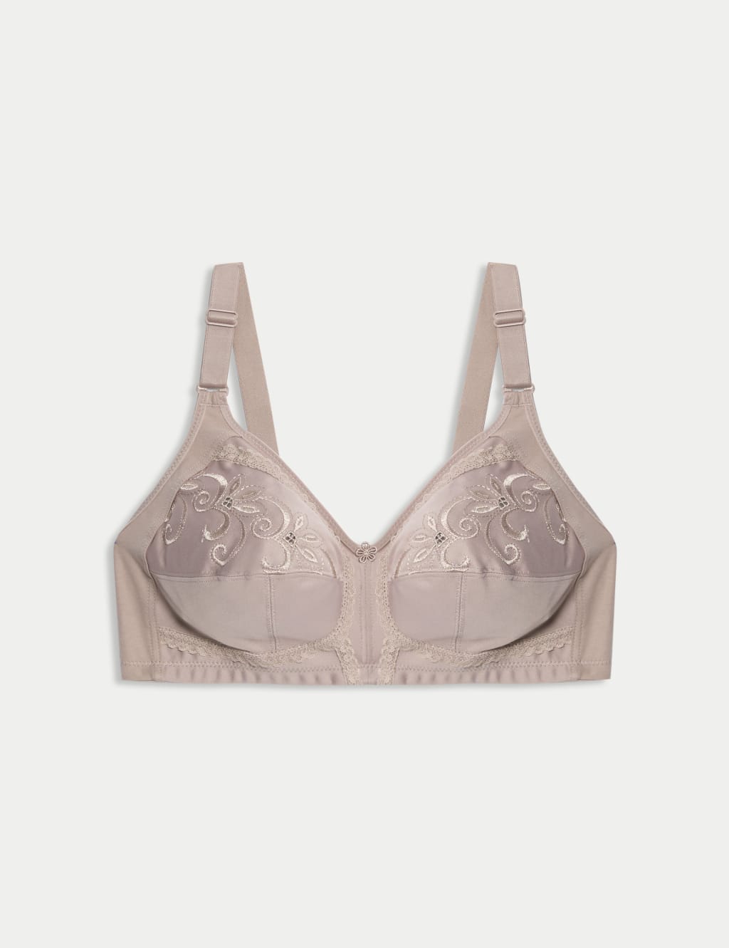 Total Support Embroidered Full Cup Bra B-G 2 of 7