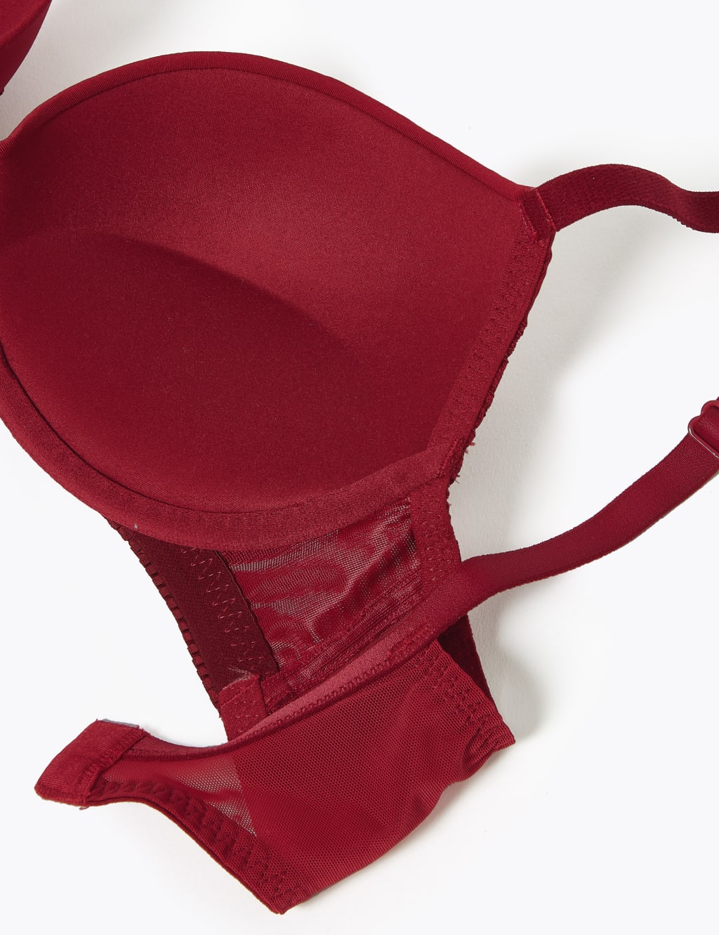 2 Pack Texture & Lace Push-Up Plunge Bras A-DD 7 of 7