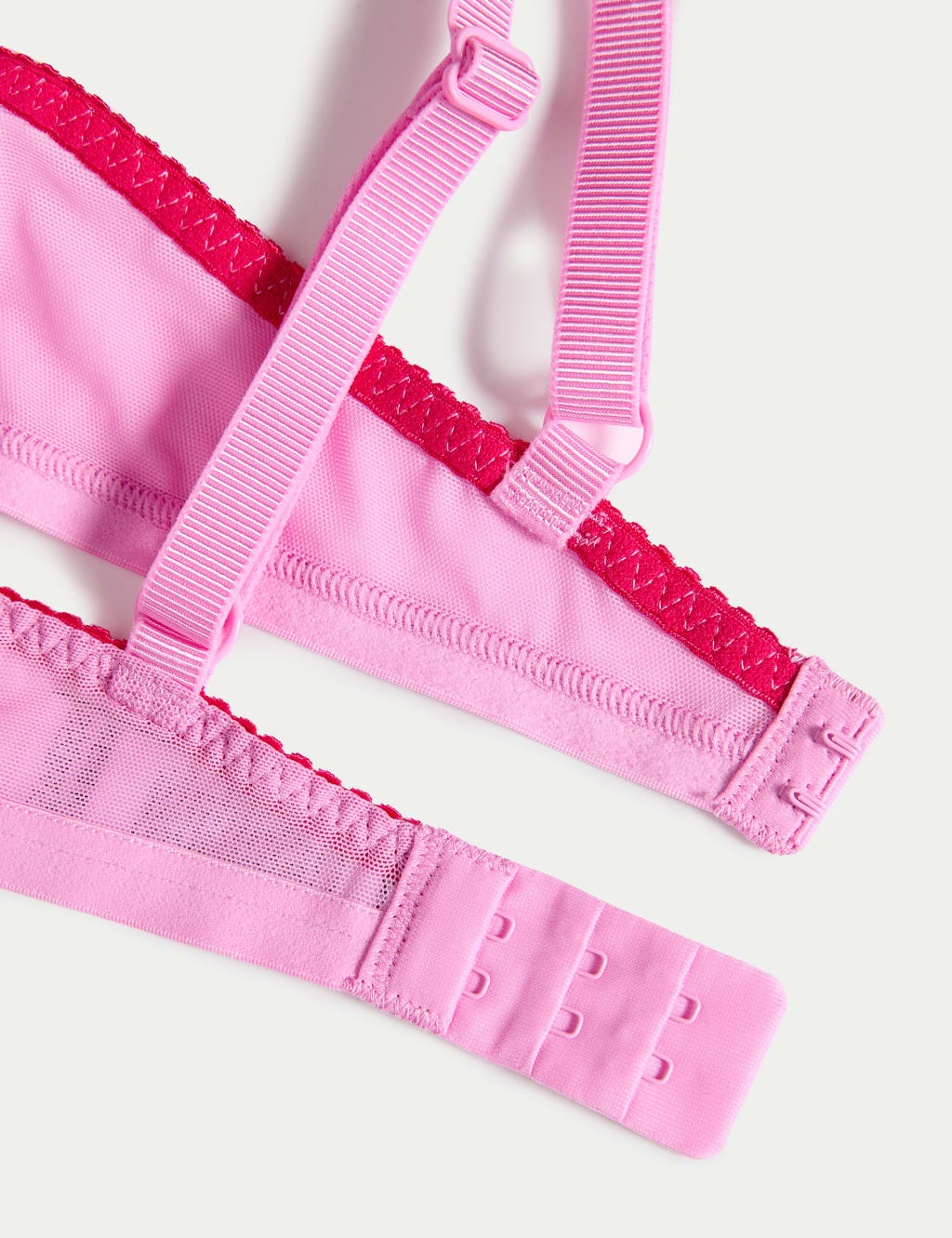 Lace Trim Padded Full Cup Wired Bra A-E 6 of 6