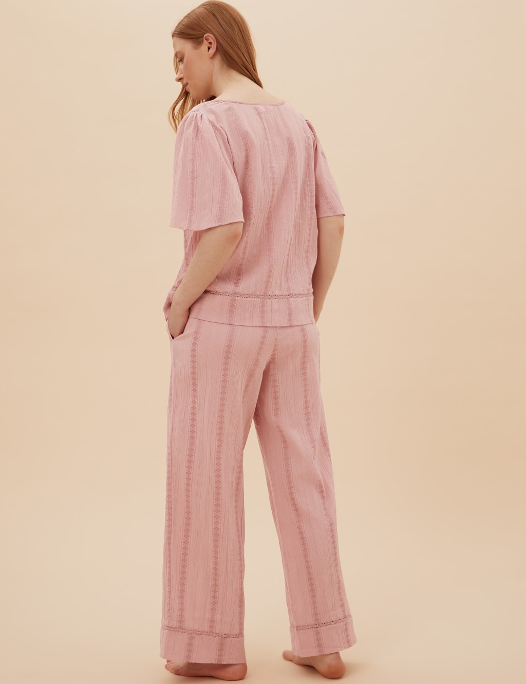 Cotton Lace Insert Pyjama Set 3 of 6