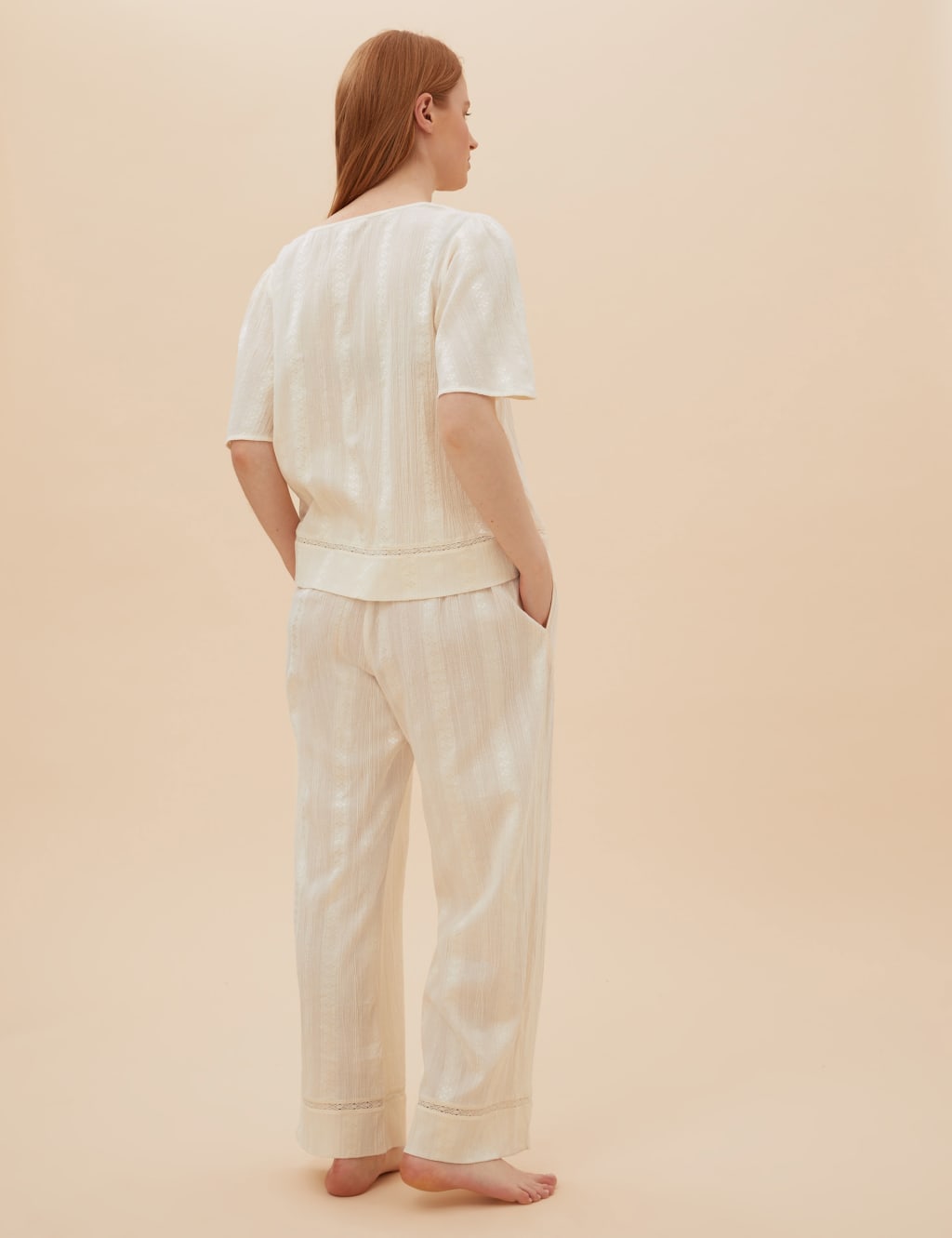 Cotton Lace Pyjama Set 3 of 7
