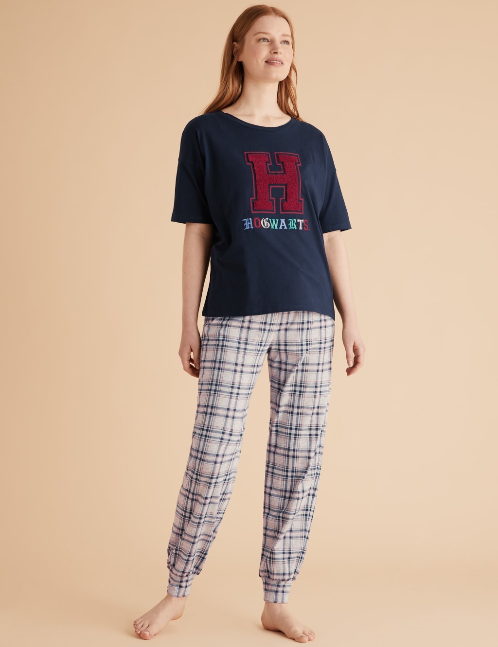 Harry Potter Cotton Pyjama Set Adult M S Collection M S