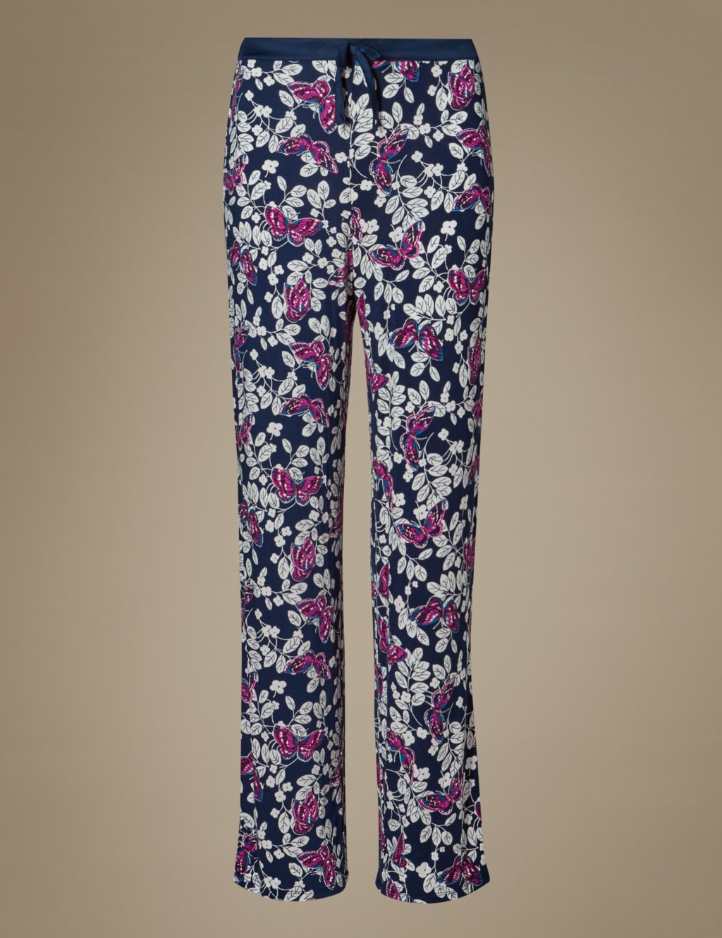 Butterfly Print Pyjama Bottoms M S Collection M S