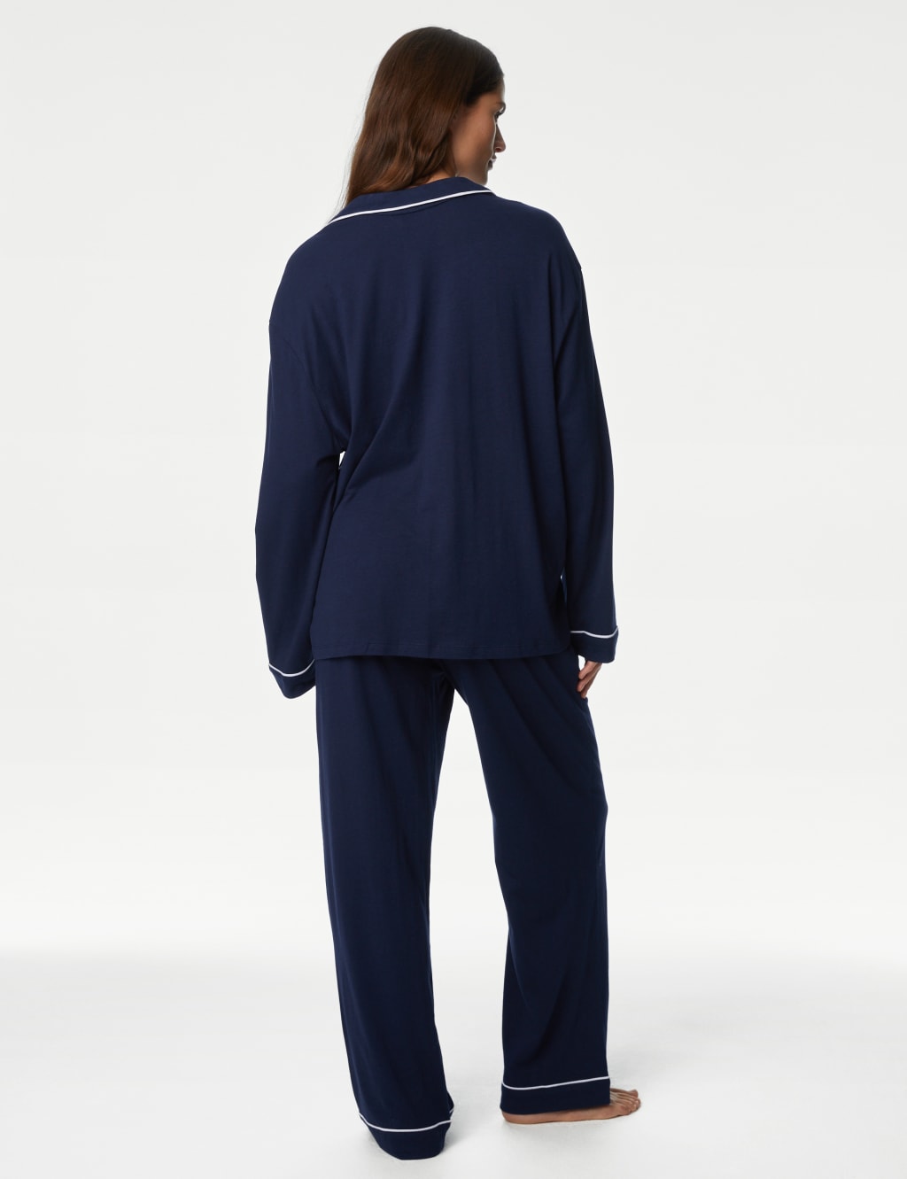 Cotton Modal Revere Pyjama Set 6 of 6